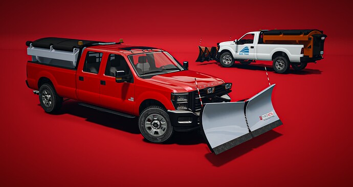 ONX Snow Plow Vapid Sandking Remaster Utility Pack Thumbnail