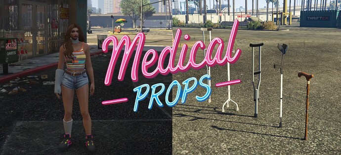 [Standalone] Medical Props & Crutch Walking Script Thumbnail