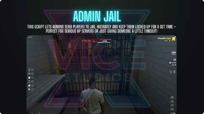 [paid ] admin jail - esx - qb - grand rp style Thumbnail