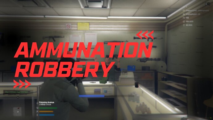 Ammunation Robbery & Ammunation Menu ESX, QBCORE & STANDALONE Thumbnail