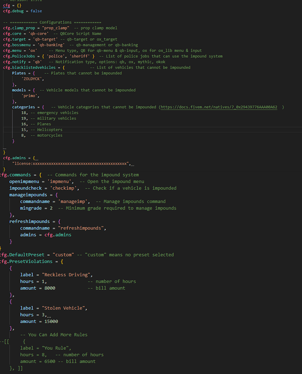 [Qbcore] Advanced Impound System - FiveM Releases - Cfx Forum