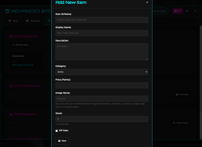 [PAID][ESX/QB] VIP STORE - FiveM Releases - Cfx.re Community