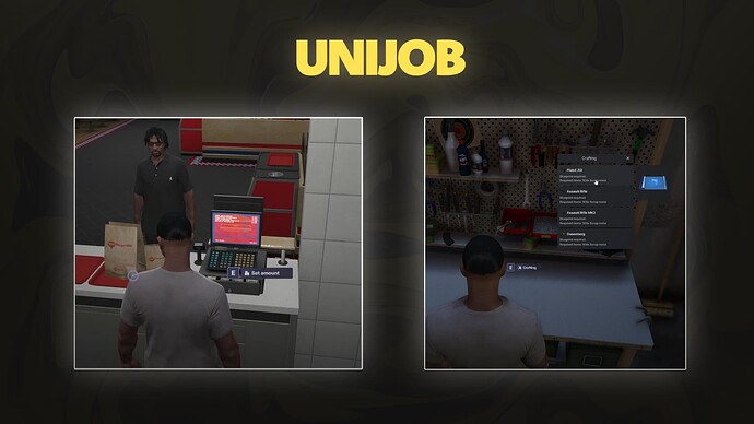 [PAID][ESX/QB] UNIJOB/JOB CREATOR V2 | (Optimized, easy to use) Thumbnail