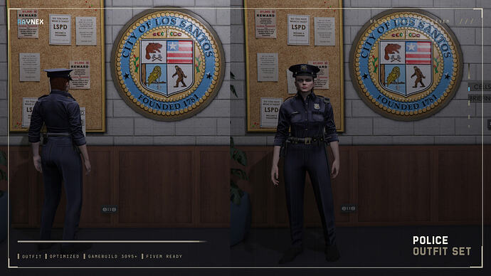 POLICE Outfit Vest F