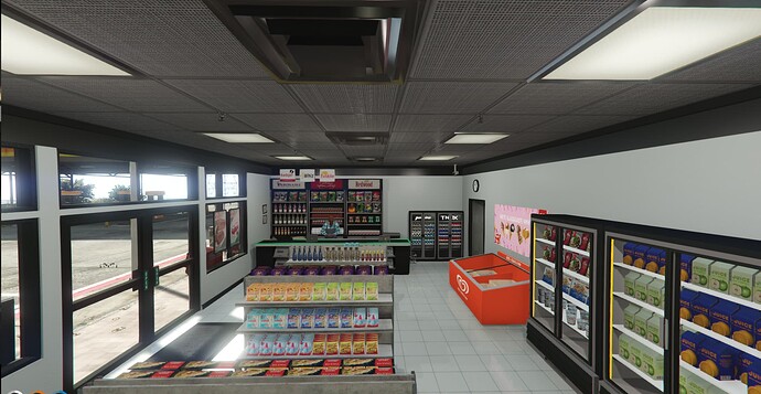 [PAID] 24/7 SUPERMARKET | MLO INTERIOR | Remake for FiveM Gta V – ALL 9 STORES! thumbnail 3