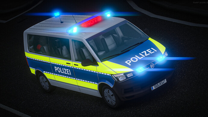 [ELS] Sporetranser German Police Van Thumbnail