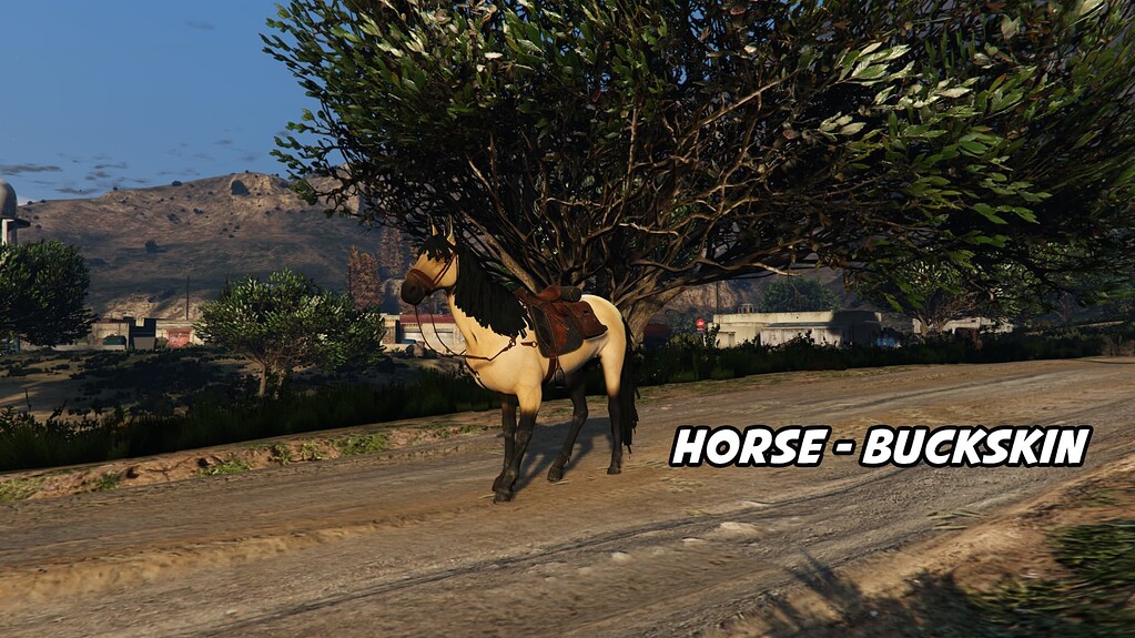 Horse (buckskin) - Addon Animal Ped - FiveM Releases - Cfx.re Community