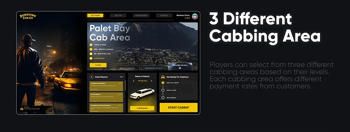 CodeM mTaxijob Remake ESX QB thumbnail 5