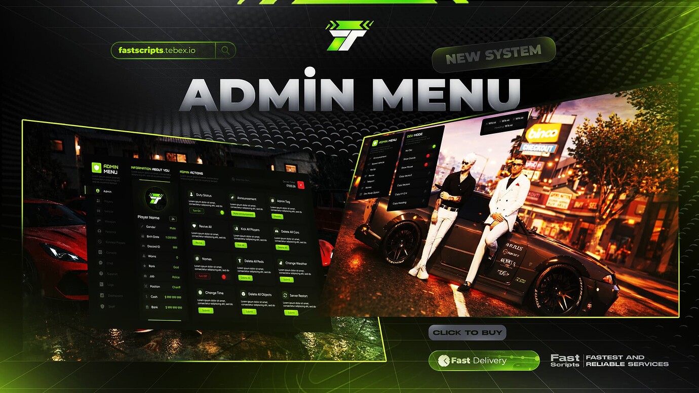 Fivem Admin Menu [ESX - QBCore - QBox] - FiveM Releases - Cfx.re Community
