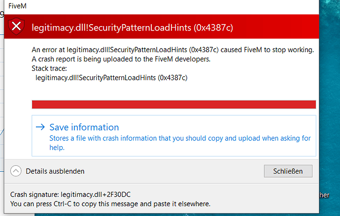 Perma crashes, cant even open fivem - FiveM Client Support - Cfx Forum