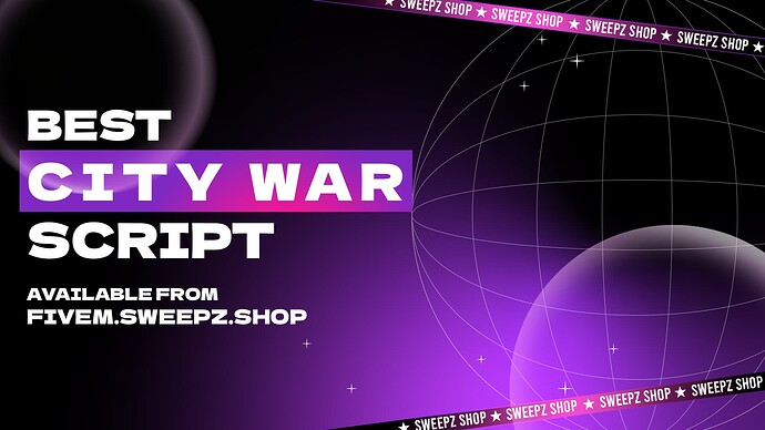 Fivem City War Script | Sweepz City War Thumbnail