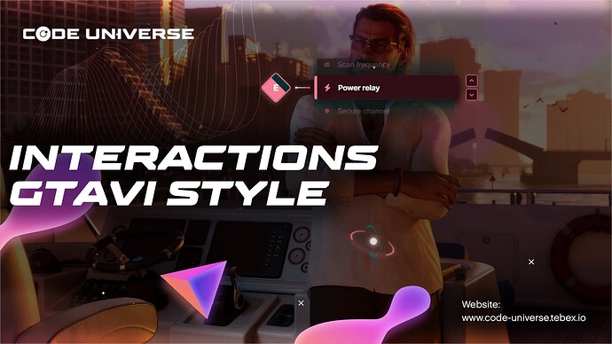 Interactions System Gta VI Style Thumbnail