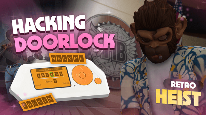 [PAID ESX/QB] PinkFrog Hacking Doorlock Script: Open Doors with Flapper Zero Thumbnail