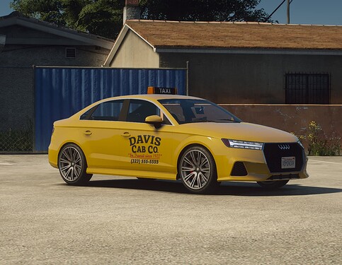[Lore-Friendly / PAID] Davis Cab Co. | Custom Taxi Models Thumbnail