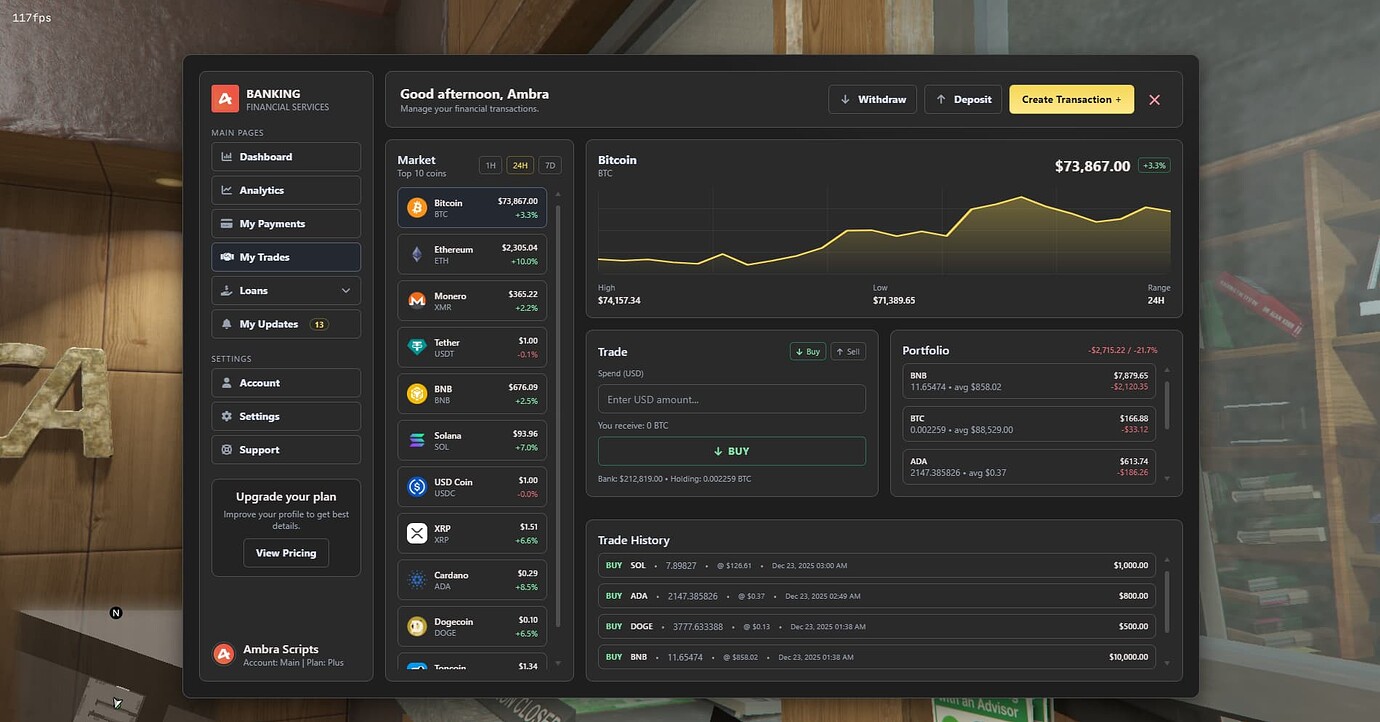[ambr4] Advanced Banking System - FiveM Releases - Cfx.re Community