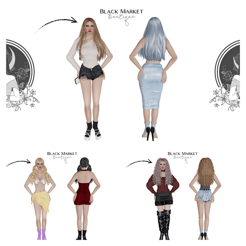 [Paid] Mini Clothes Pack 11 items for MP Female thumbnail 3