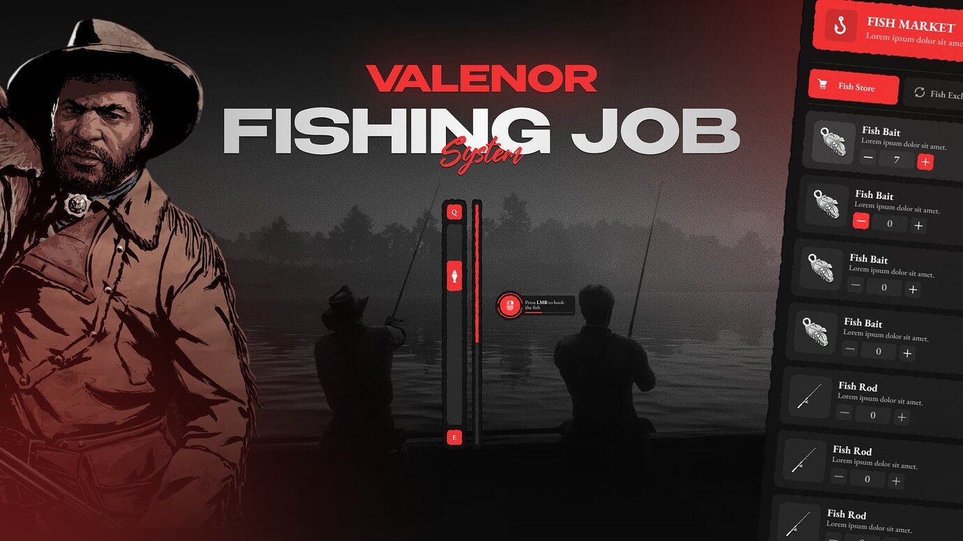 Fishing System with 5 different theme - RedM Releases - Cfx.re Community