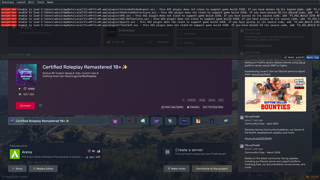 anyone know how to fix this? - FiveM Client Support - Cfx Forum