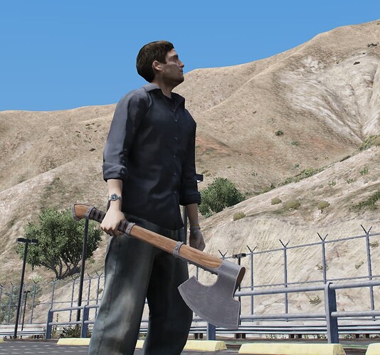 [PAID] Medieval Axe | Addon Weapon thumbnail 3