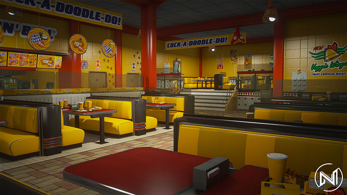 [MLO] [PAID] Cluckin'bell - Vinewood thumbnail 6