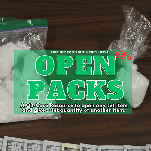 Open Packs