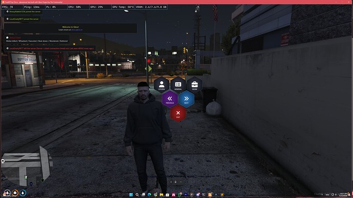 FxRadialMenu Hexagon UI |  NPC Cops System  [PAID] [ESX/QB/QBox] thumbnail 2