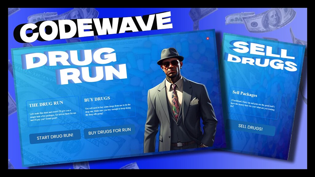 [ESX] CodeWave Drug Runs - FiveM Releases - Cfx.re Community