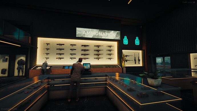 [Standalone] Vanguard Ammunation MLO – Training Range with Moving Target Script thumbnail 6