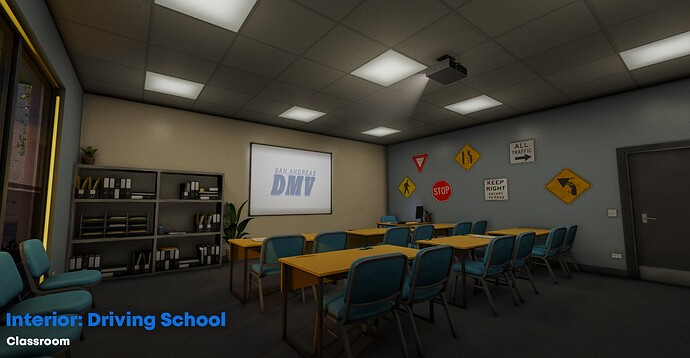 Driving School Classroom