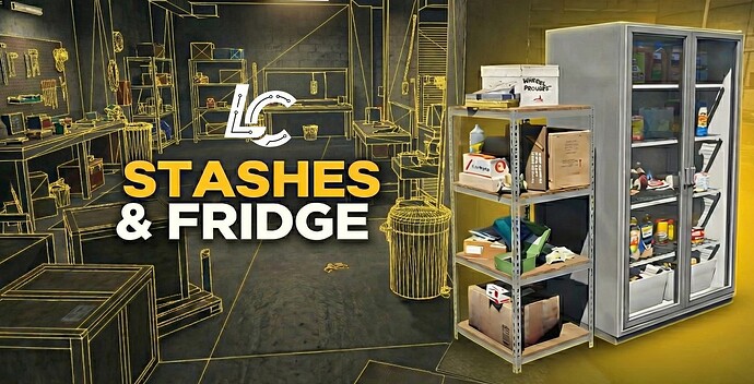 Stashes & Fridge - Inventory System (QB/ESX) Thumbnail