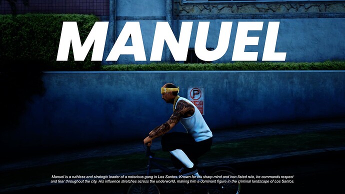 Manuel GTA 5 PED FIVEM ROLEPLAY