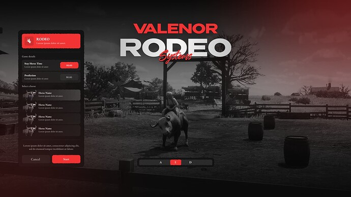 Rodeo Gaming Script - RedM Releases - Cfx Forum