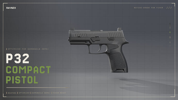 cover P32 1 (P32 Compact Pistol)