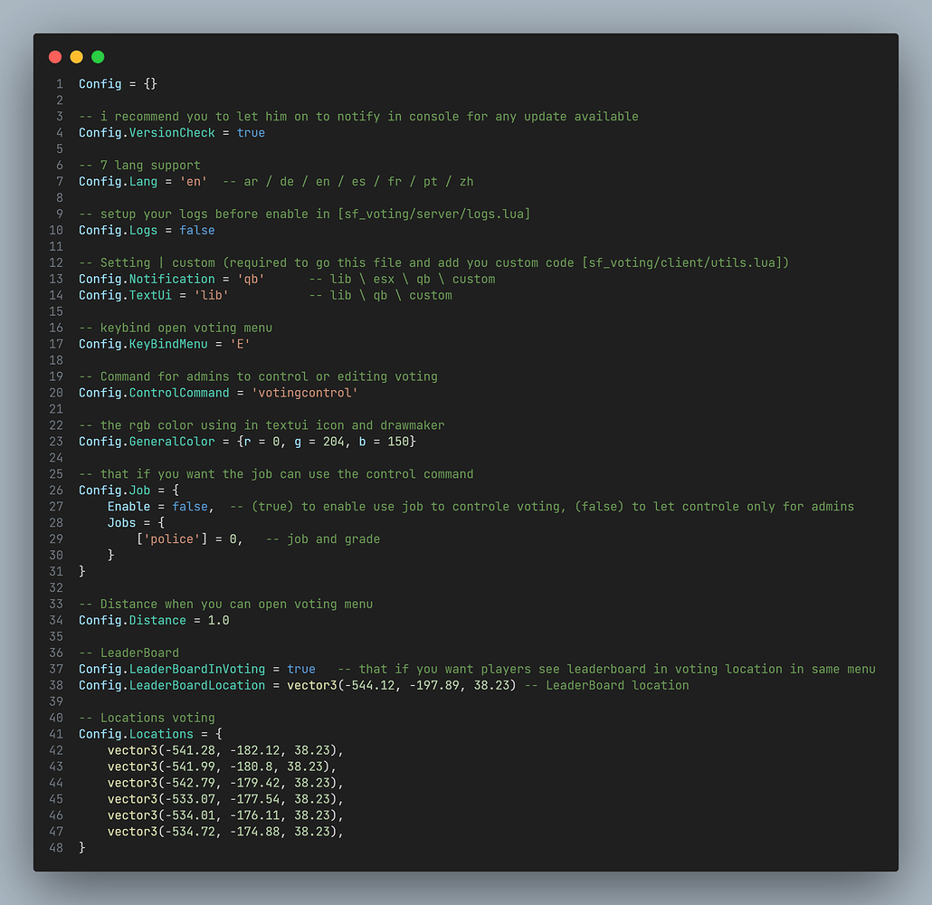 Voting System [QBCore \ ESX \ Qbox] - FiveM Releases - Cfx.re Community