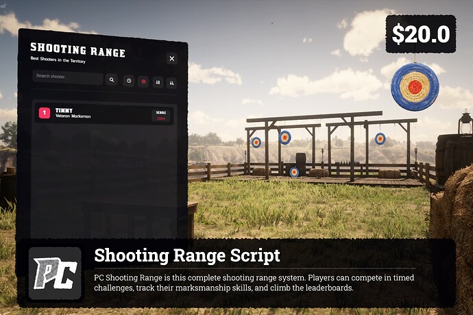 [PAID][VORP][RSG][RedEM:RP] Shooting Range System - RedM Releases - Cfx ...