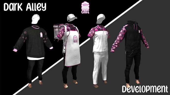 UWU Cafe Clothing -- Male & Female thumbnail 6