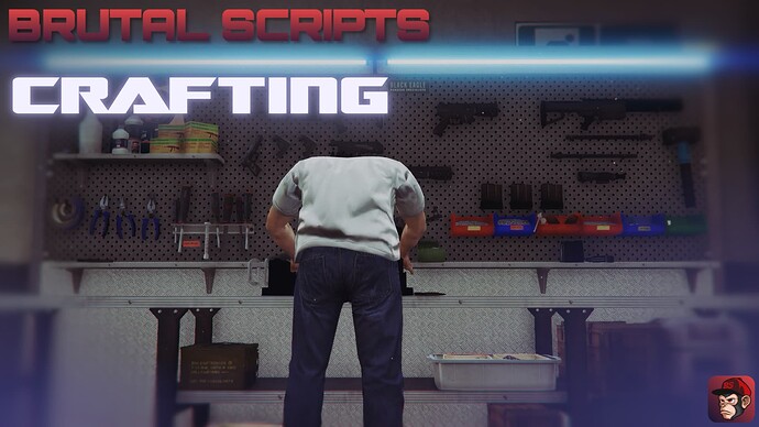 Crafting [ESX / QBcore] Brutal Scripts Thumbnail