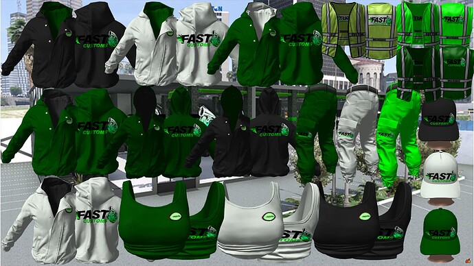 Fast Customs Bundle for Male and Female