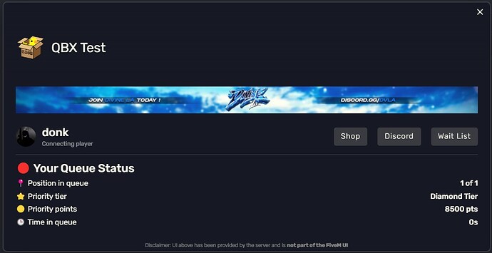 [免费] NEX Queue – 适用于 FiveM 的高级 Discord 队列系统 [独立版]