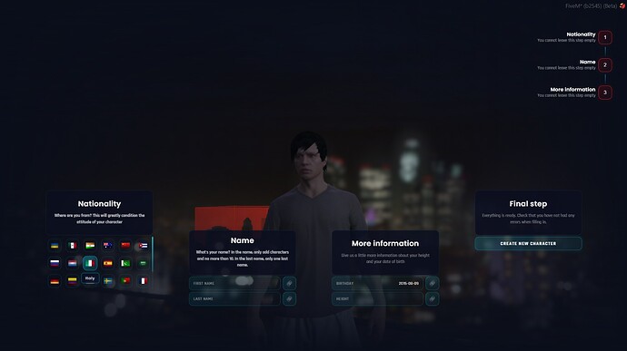 CodeForge Character Suite V2 | Multicharacter + Creator + Spawn Selector 3