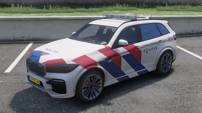 Übermacht Delta-1 | Police Vehicle | ELS Ready