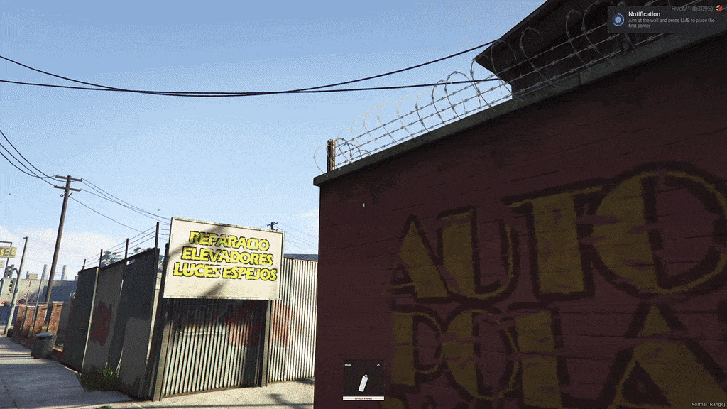 [免费]F4工作室涂鸦脚本|真实喷涂系统-FiveM插件网