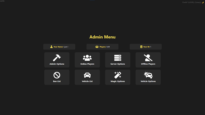 [PAID][ESX][QBCore] Admin Menu v2.0 Thumbnail
