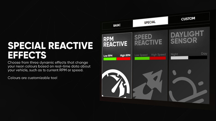 Advanced Vehicle Lighting Menu [QBCore/QBox/ESX] | Midnight Neon Controller thumbnail 6