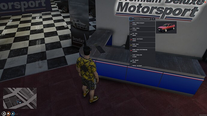 public vehicle selection