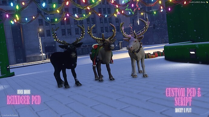 Reindeer Ped & Riding / Flying Script (Standalone | Multiplayer Synced) Thumbnail