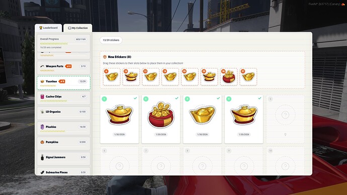 🔍 Collectables: 1100+ Items, Stickerbook UI & Leaderboards thumbnail 17