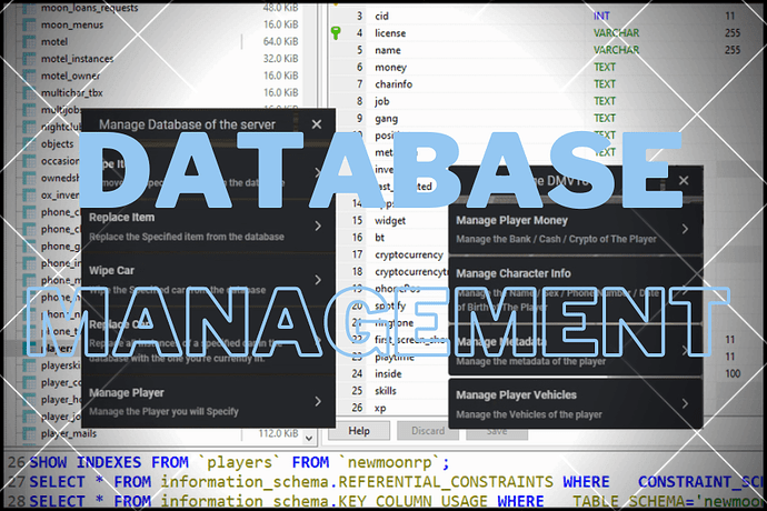 Database Management | QBCore / QBOX Thumbnail