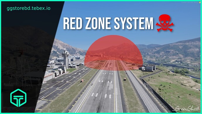 Red Zone System [QBCORE/ESX] Thumbnail