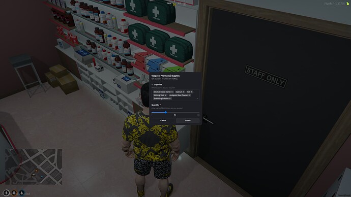 [QB] Multi: Pharmacy | Fully Modular | Crafting | Billing | Consumables | Prescriptions thumbnail 3